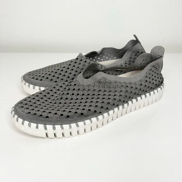 Ilse Jacobsen Tulip Slip On Sneaker Grey - Picture 1 of 4